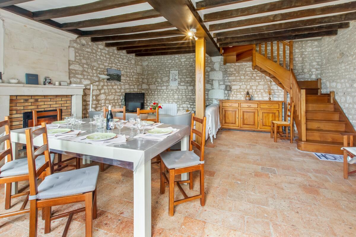 Maison 3 étoiles à Assay, jacuzzi et terrain de jeux - Photo 13