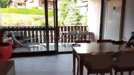 Studio accueillant à Les Carroz, 27 m², vue montagne - Photo 4