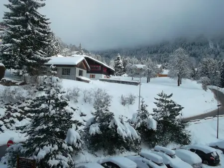 Studio accueillant à Les Carroz, 27 m², vue montagne - Photo 9