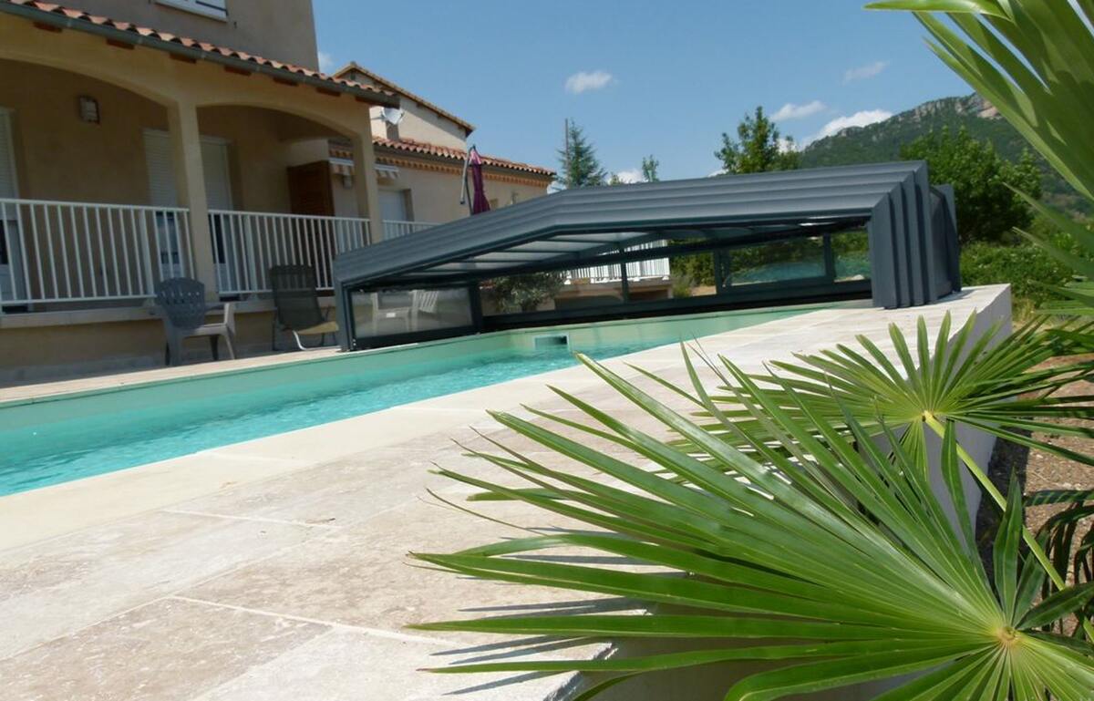 Maison 6 pers. à Nant avec piscine et vues montagnes - Photo 2