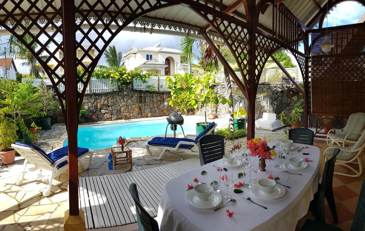 Villa avec piscine privée à Blue Bay, 4 chambres, 7 personnes - Photo 16