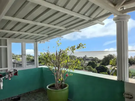 Appartement vue mer à La Gaulette, terrasse et climatisation : photo 12