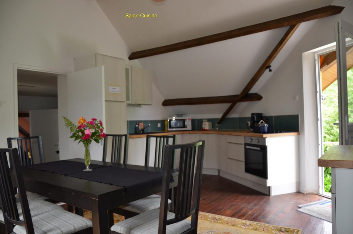 Appartement 3 chambres Orgnac-sur-Vézère, jardin clôturé - Photo 3