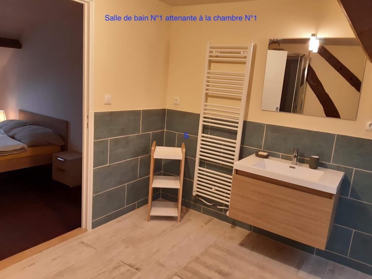 Appartement 3 chambres Orgnac-sur-Vézère, jardin clôturé - Photo 14