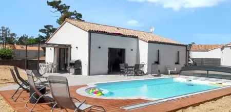 Location villa à Saint Jean de Monts, Villa avec piscine privée à Saint-Jean-de-Monts