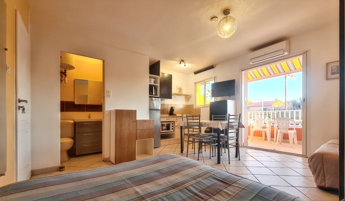 Studio 22 m² vue mer et terrasse à Hyères - Photo 13