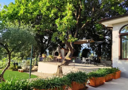 Maison de charme entre Sant'Agostino et Sperlonga, jardin : photo 11