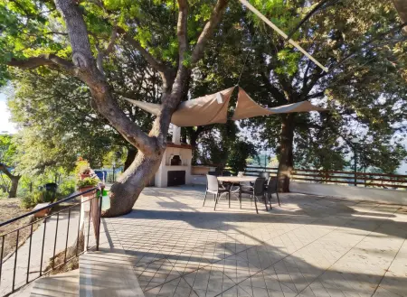 Maison de charme entre Sant'Agostino et Sperlonga, jardin : photo 12
