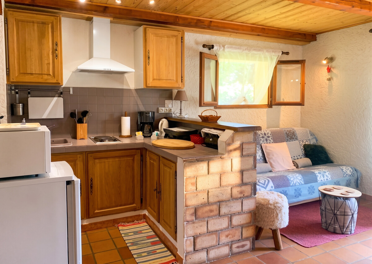 Chalet 40 m² avec terrasse, vue montagnes à Allos - Photo 3
