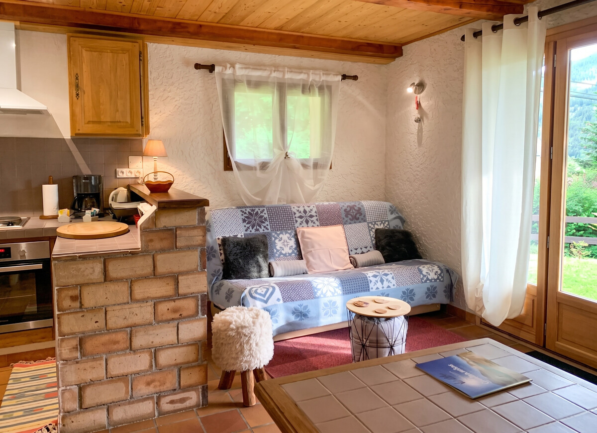Chalet 40 m² avec terrasse, vue montagnes à Allos - Photo 5