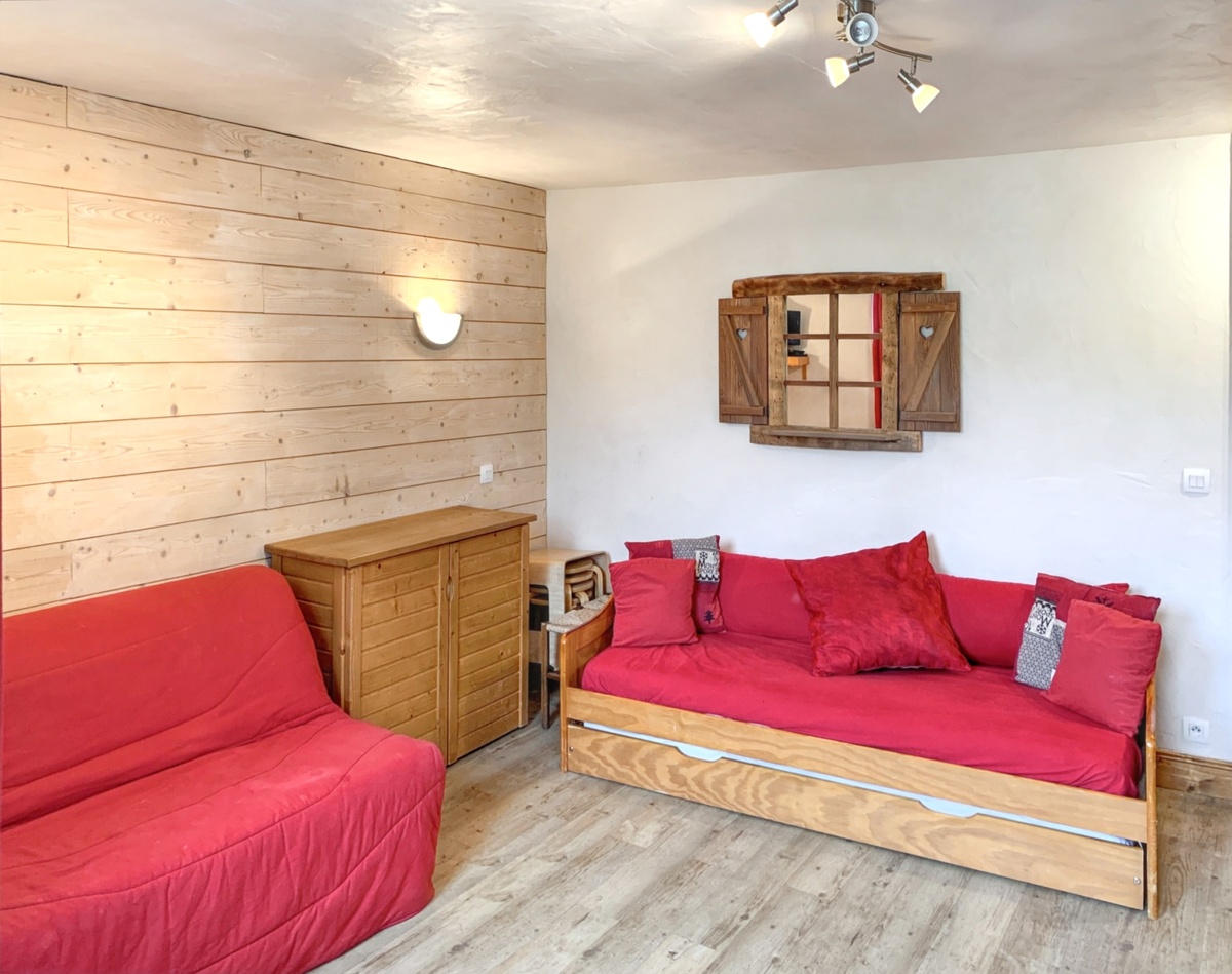 Studio 20 m² avec balcon vue montagne et accès pistes - Photo 1