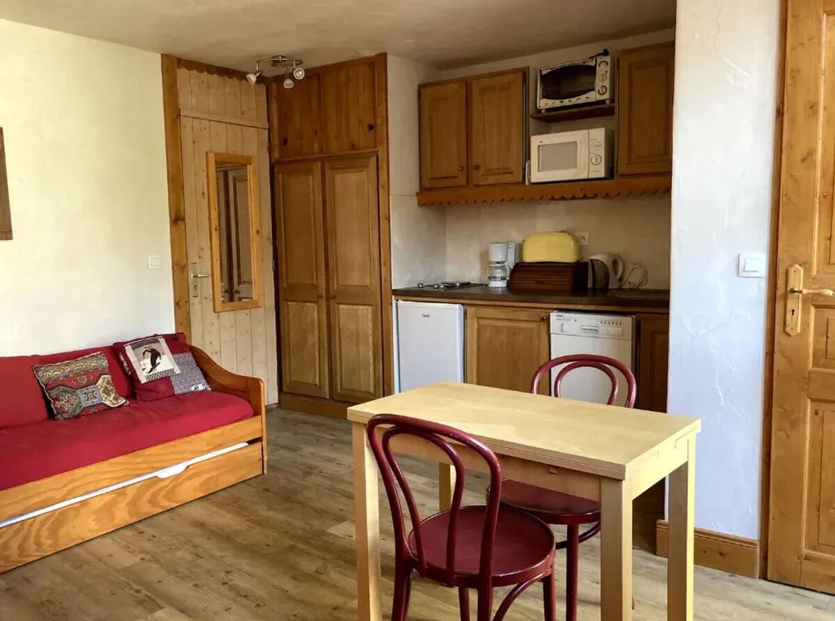 Studio 20 m² avec balcon vue montagne et accès pistes - Photo 3
