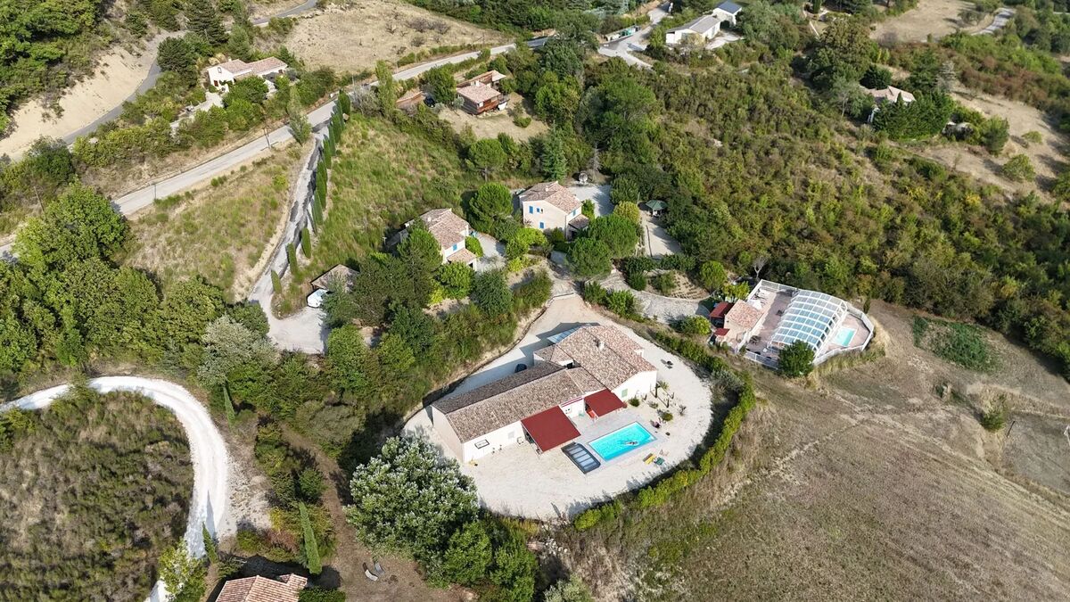 Maison 150 m² piscine privée pour 10 personnes à La Roche-sur-le-Buis - Photo 23