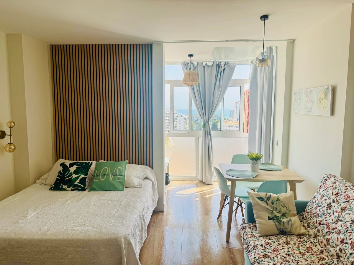 Studio 33 m² à Benalmádena, vue mer et piscine - Photo 11
