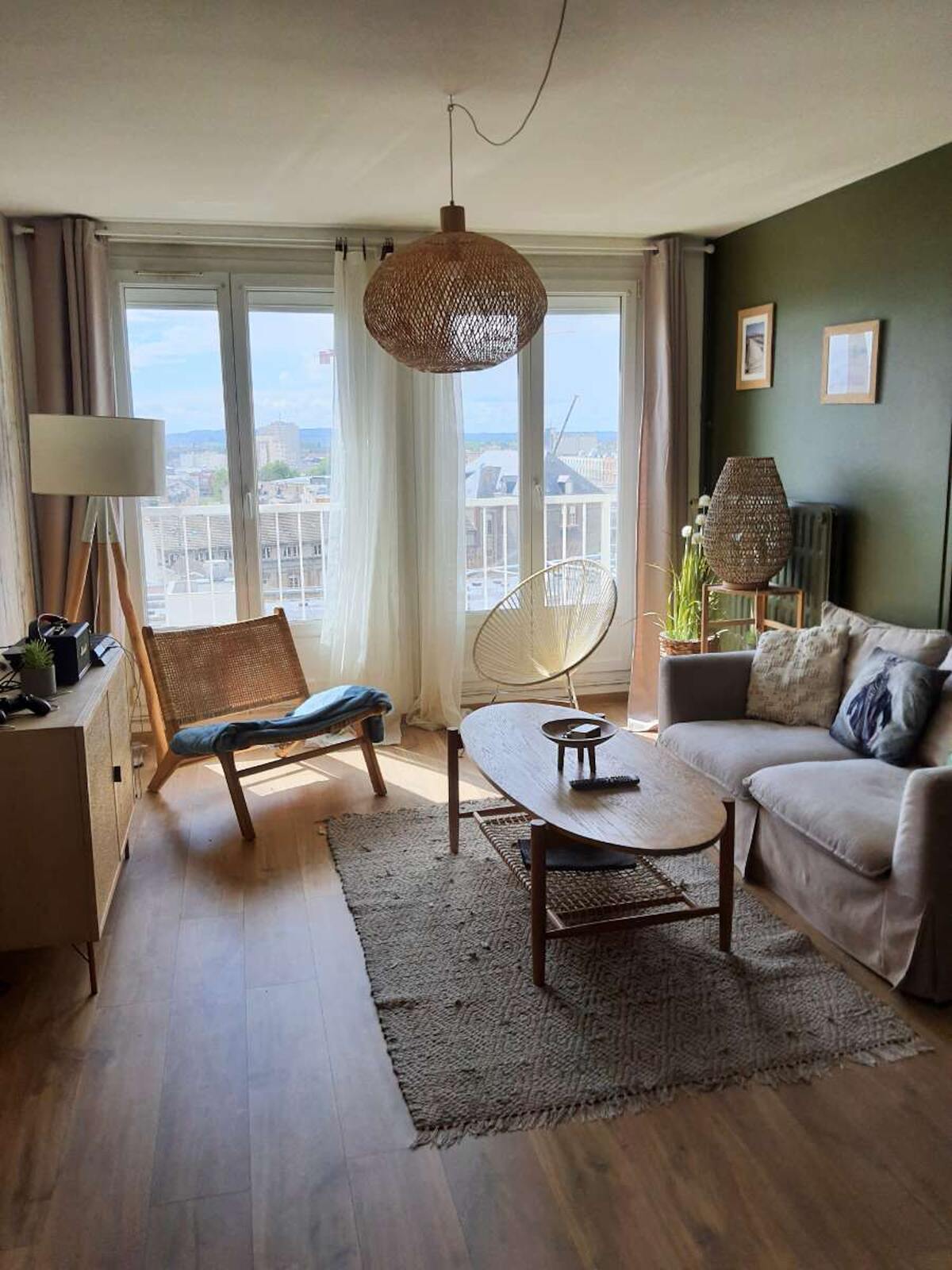 Appartement 95 m² avec vue sur la ville, 4 chambres au cœur de Reims - Photo 1