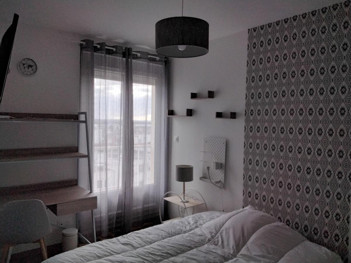Appartement 95 m² avec vue sur la ville, 4 chambres au cœur de Reims - Photo 9