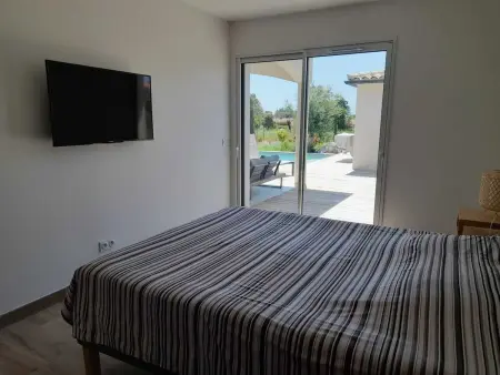 Villa 5 chambres avec piscine privée à Zonza, Corse-du-Sud : photo 4