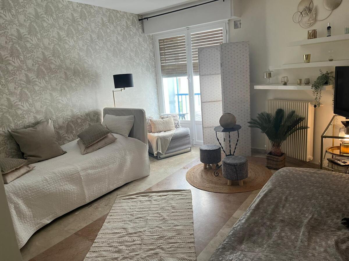 Studio 23 m² à Cannes, balcon et parking inclus - Photo 2