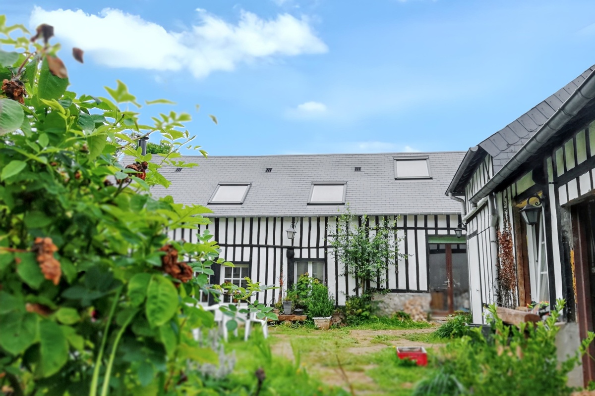 Maison rustique 8 pers., jardin clôturé à Sassetot-le-Mauconduit - Photo 2
