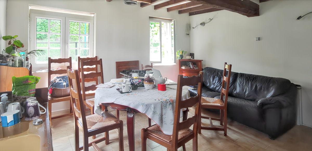 Maison rustique 8 pers., jardin clôturé à Sassetot-le-Mauconduit - Photo 4