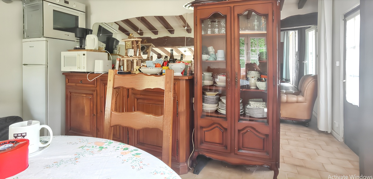 Maison rustique 8 pers., jardin clôturé à Sassetot-le-Mauconduit - Photo 8