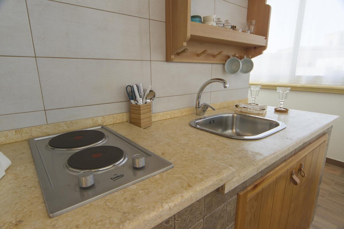 Appartement 1 chambre à Marsala, balcon vue ville - Photo 11