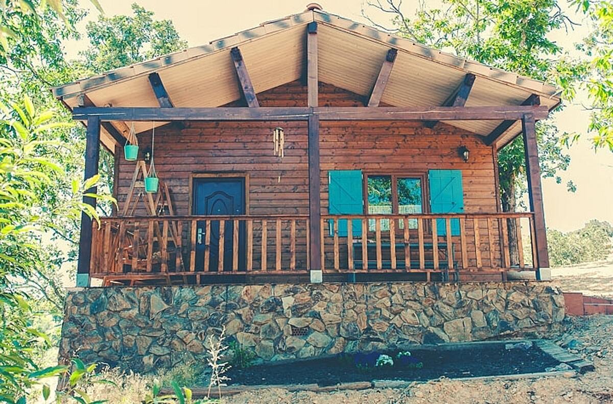 Maison 4 pers. Cañamero, piscine été et vue montagnes - Photo 7