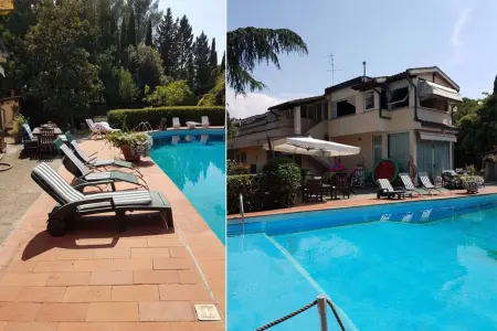 Villa avec piscine privée et jardin clôturé à Florence : photo 37