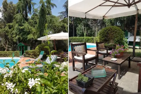 Villa avec piscine privée et jardin clôturé à Florence : photo 39