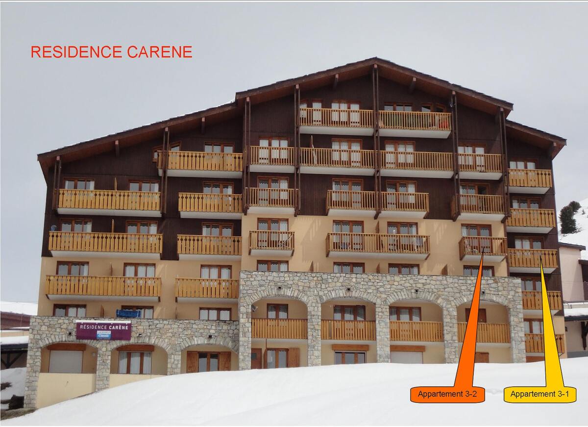 Appartement 34 m² avec balcon montagne à La Plagne - Photo 8