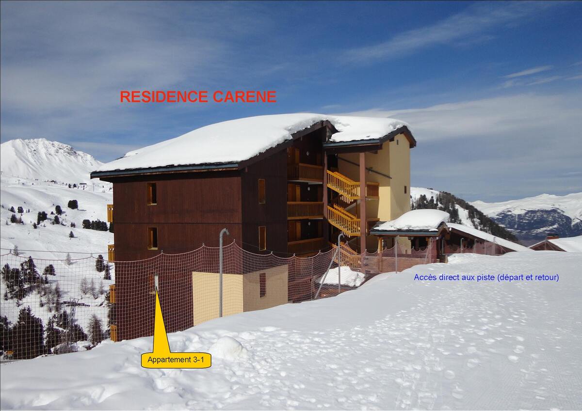 Appartement 34 m² avec balcon montagne à La Plagne - Photo 10