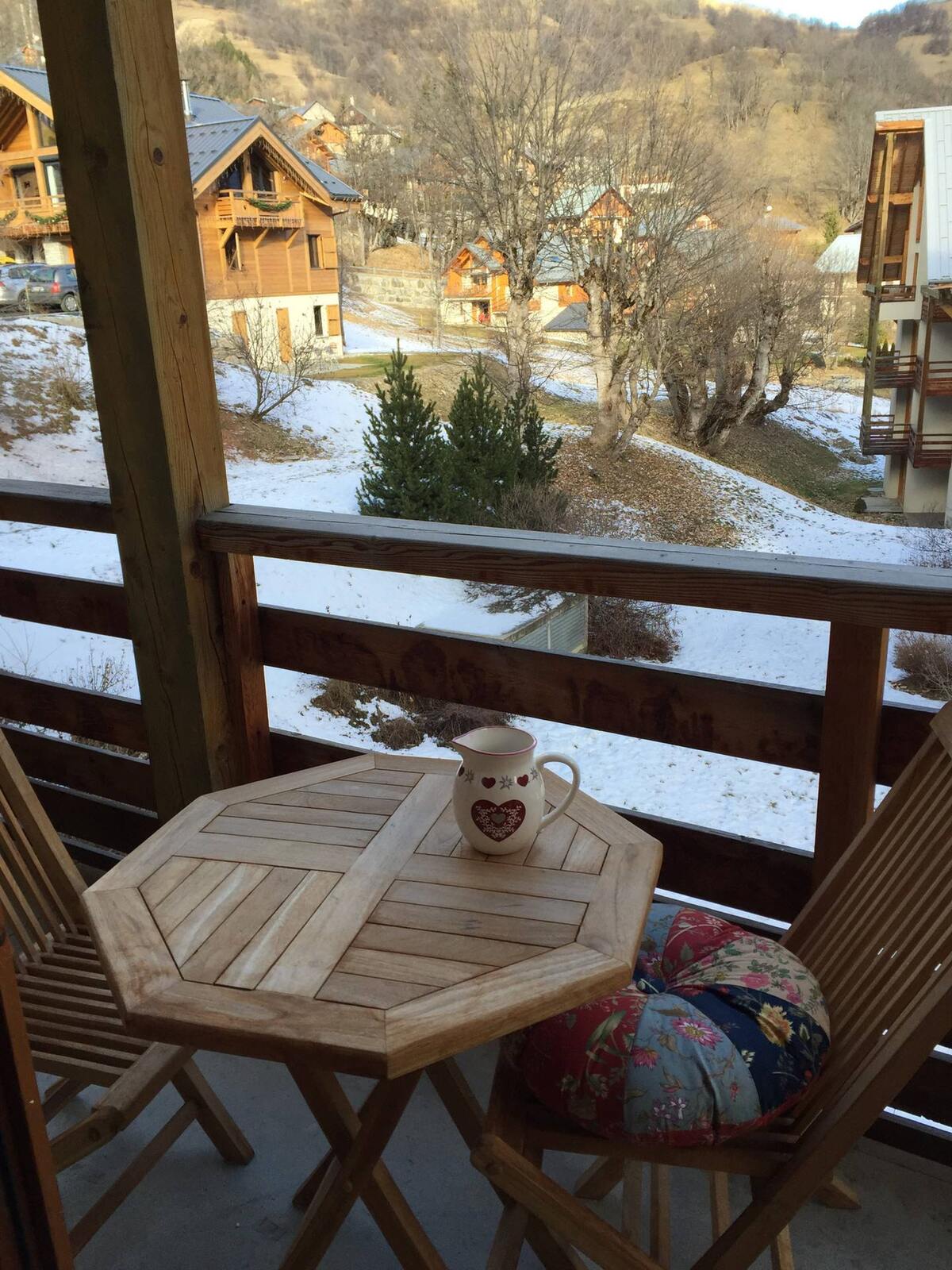 Studio 21m² à Valloire avec balcon vue montagne - Photo 1