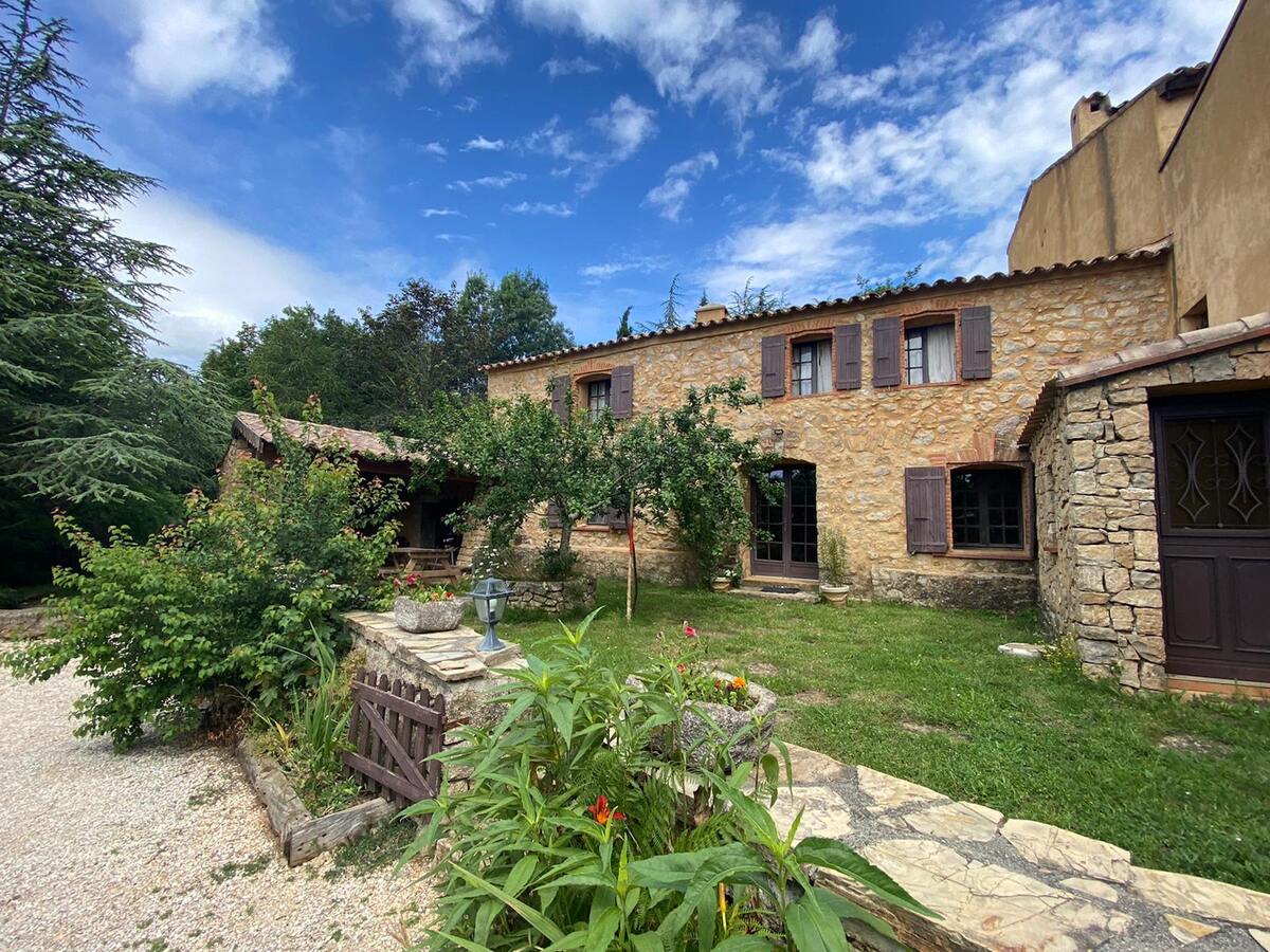 Maison 10 pers. Camps-sur-l'Agly : jacuzzi, sauna, vue lac - Photo 1