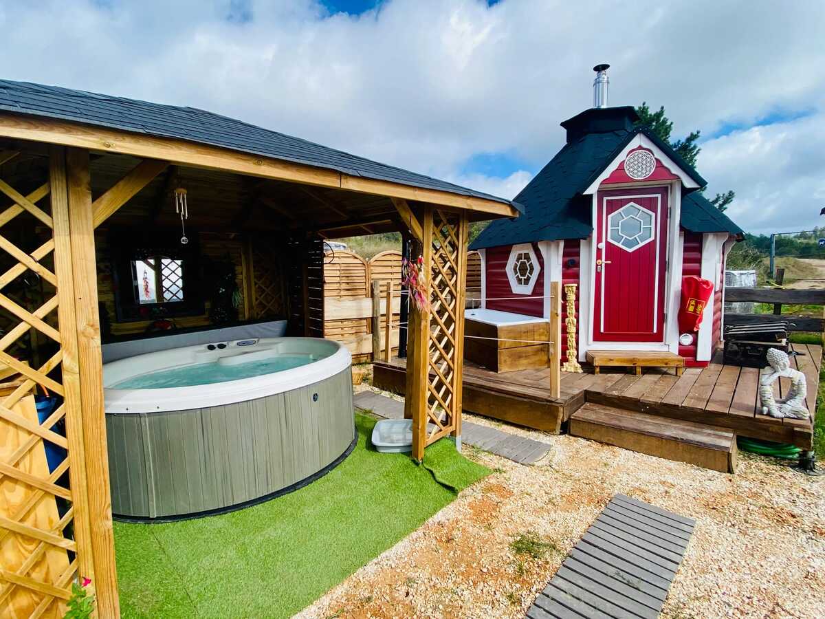 Maison 10 pers. Camps-sur-l'Agly : jacuzzi, sauna, vue lac - Photo 24