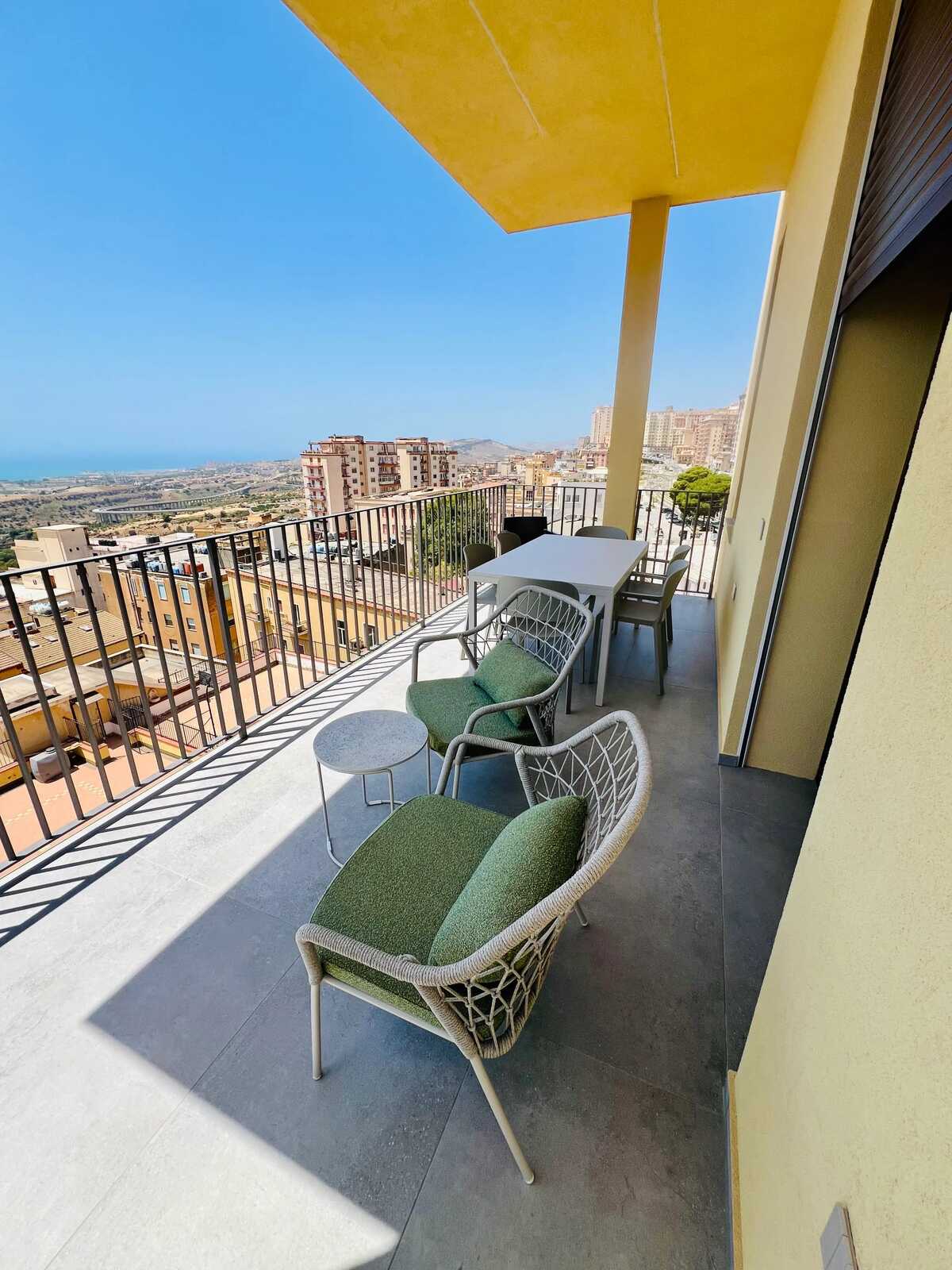 Appartement 175 m² vue mer à Agrigento, 6 personnes - Photo 9