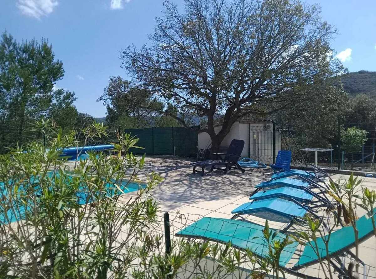 Villa 200 m² Saint-Jean-du-Pin : 6 chambres, piscine privée - Photo 53