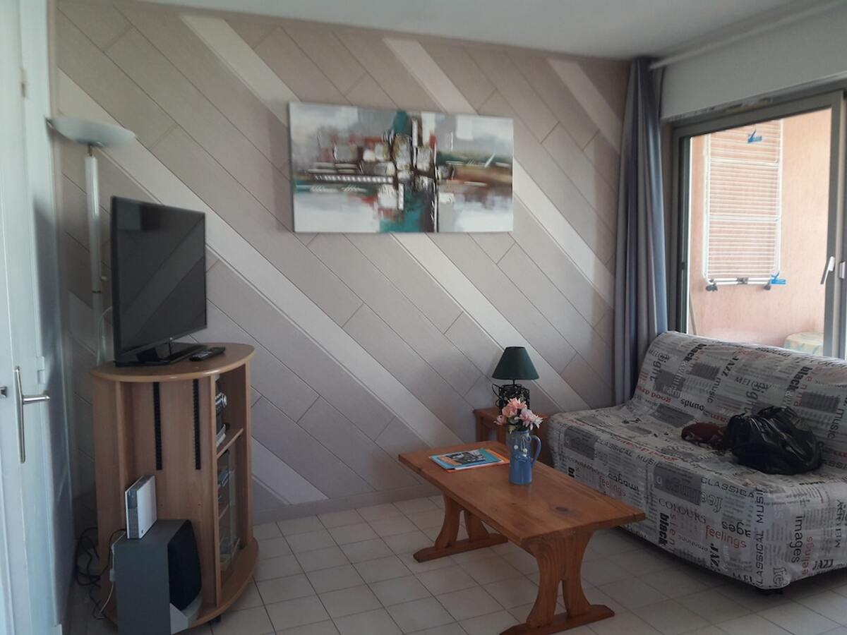 Appartement 4 pers. à Cagnes-sur-Mer avec piscine et balcon - Photo 2