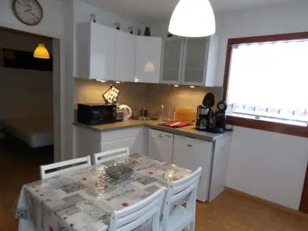 Appartement cosy à Dévoluy, balcon vue montagne et village : photo 2