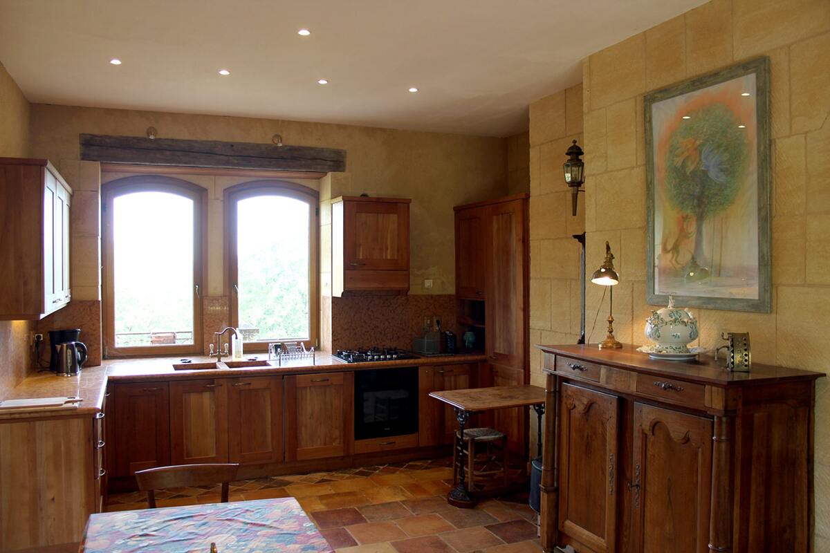 Maison 200m² avec piscine à Saint-Cybranet, 9 pers. - Photo 9