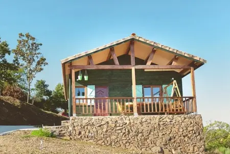 Maison cosy avec vue sur montagne, Maison 4 personnes à Cañamero - Photo 3