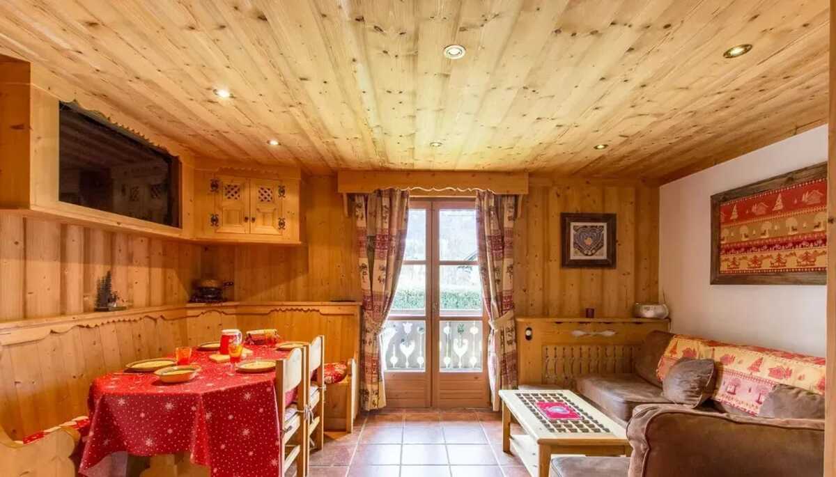 Appartement 46m² vue montagne à Megève, jardin et barbecue - Photo 3