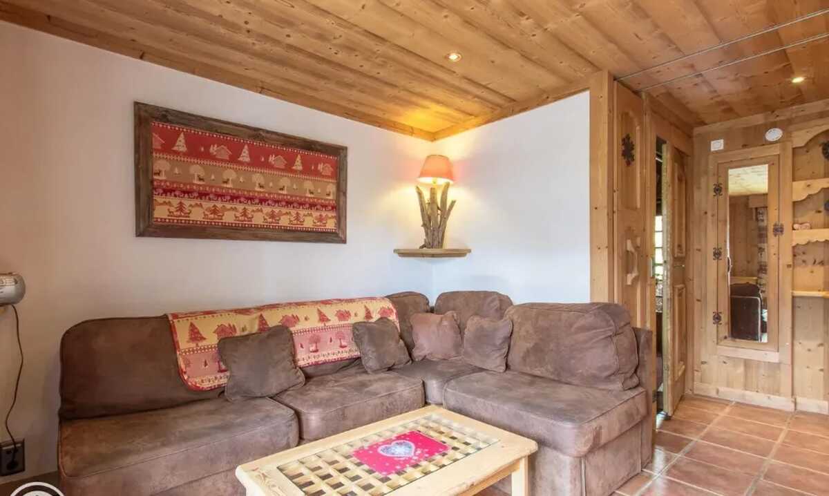 Appartement 46m² vue montagne à Megève, jardin et barbecue - Photo 4
