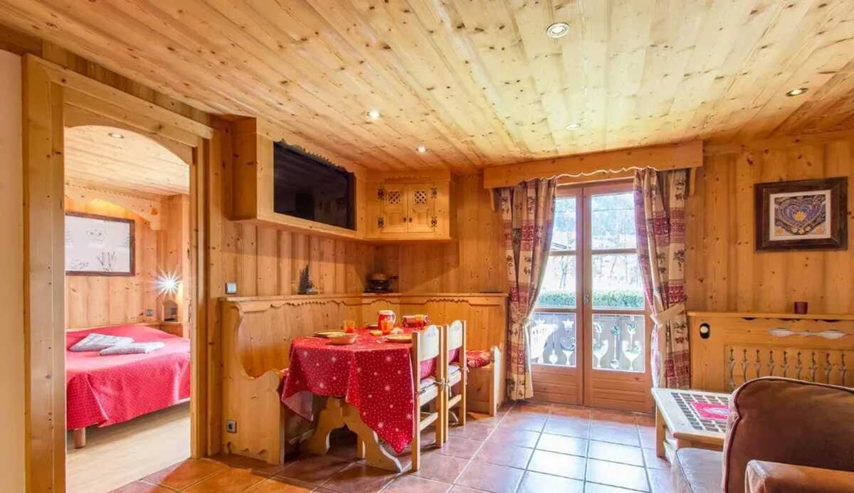 Appartement 46m² vue montagne à Megève, jardin et barbecue - Photo 5