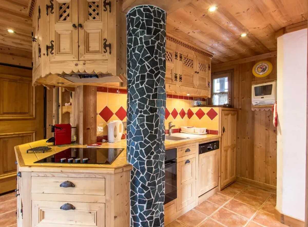 Appartement 46m² vue montagne à Megève, jardin et barbecue - Photo 6