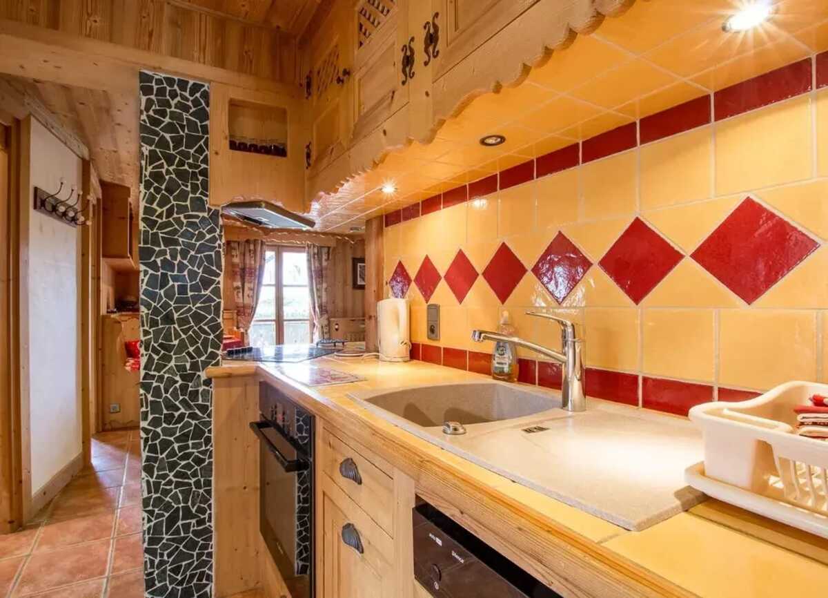 Appartement 46m² vue montagne à Megève, jardin et barbecue - Photo 7