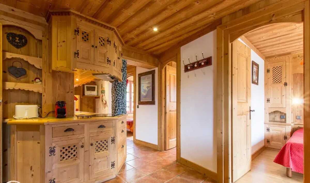 Appartement 46m² vue montagne à Megève, jardin et barbecue - Photo 8