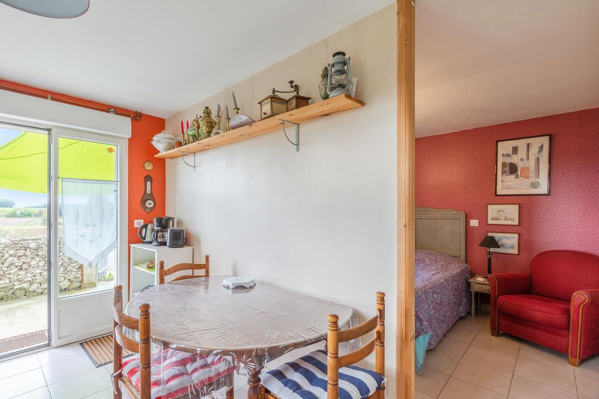 Appartement 45 m² avec terrasse et barbecue à Mortagne-sur-Gironde - Photo 5