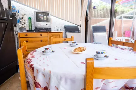 Maison avec jardin clôturé et barbecue à Leucate, 6 personnes : photo 14
