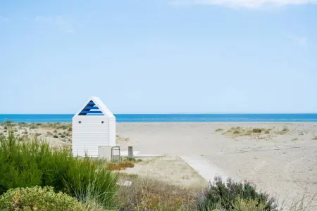 Maison avec jardin clôturé et barbecue à Leucate, 6 personnes : photo 18