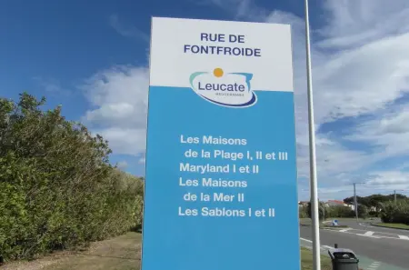 Maison avec jardin clôturé et barbecue à Leucate, 6 personnes : photo 21